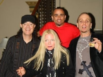 from left; Jon Mulvey, Me, Van Spragin, Timothy Bailey having to much fun after the Fox show!