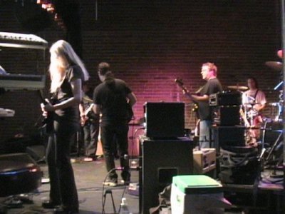 Me Playing with the great Stuert Hamm and Jon Mulvey, GiGi, Jerry Marotta at the super session:-)