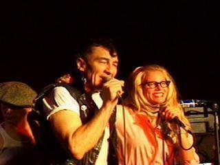 The Great Fee Waybill and me singing Don't Touch Me There, A dream come true! :-)