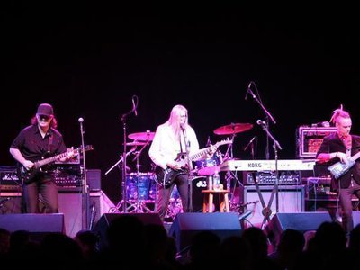 I love this band:-) us at the Trower show!