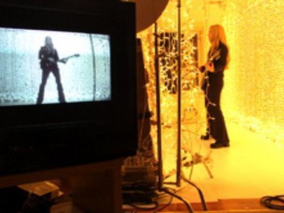 Shooting video in LA.