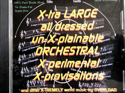 'COLUMBIA'S FINAL ENTRY' and 'QUARTET(ish)' are from the ORCHESTRAL X-PERIMENTS cd