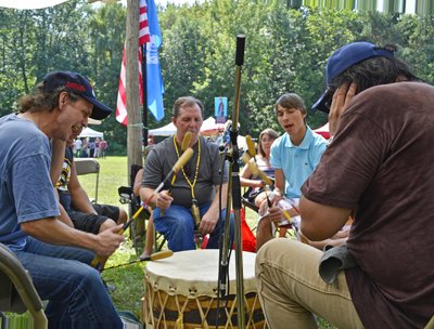 The Buffalo Hat Singers..........Mohawk Pow-Wow 2012, Kanesatake/Oka, Quebec