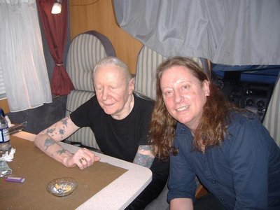 With Johnny Winter