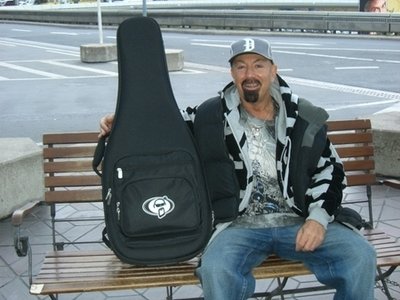 DICARLO WITH 1956 LES PAUL AND PR CASE 2009