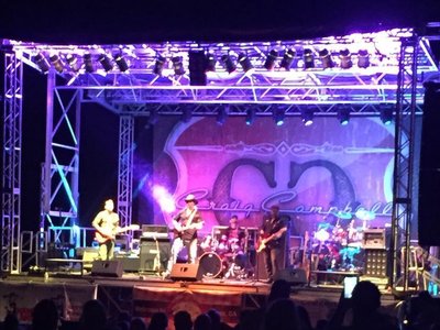Tiger Creek opening for Craig Campbell at the 2014 Real Squeel BBQ and Music Festival, Lyons GA