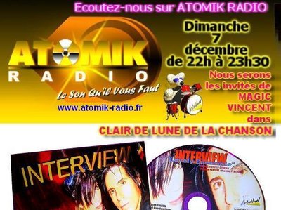 INTERVIEW on ATOMIK Radio *â€¢â˜ºâ™ª