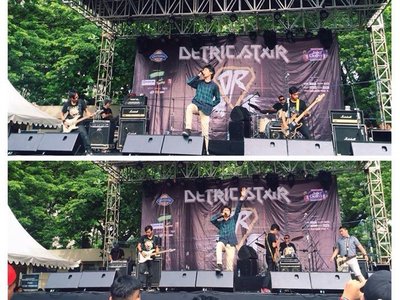 @JakCloth, Senayan Jakarta. 03 Des 2014. Detric Stage