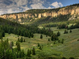 Canyons End...Bighorn Mountains