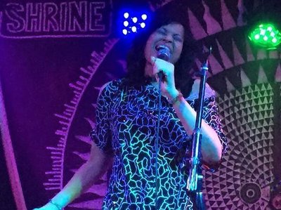 Benita rocks The Shrine in Harlem - 12/6/14