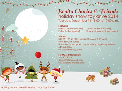 Benita Charles & Friends Holiday Show/Toy Drive at Silvana - 12/16/14