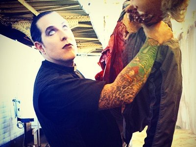 Baphomet video shoot