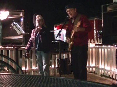 It was a chilly night but an awesome audience. Very enjoyable!
