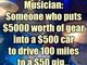 Pretty much applies to sound guys, too!