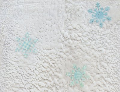 Snow (encaustic art by Lillith)