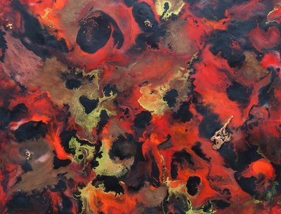 Rid of Me (encaustic art by Lillith)