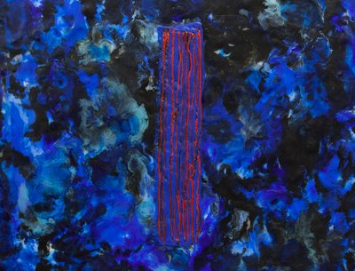 Can't Stop (encaustic art by Lillith)