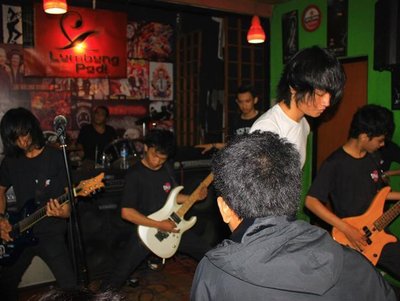 @Lumbung Padi Cafe, Jakarta.