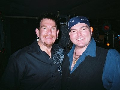 keith Horn BAss player for Hot Apple Pie and myself