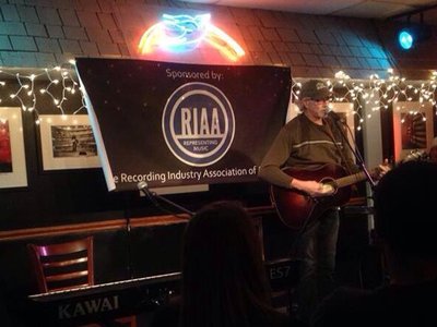 Playing at the Bluebird Cafe, again.