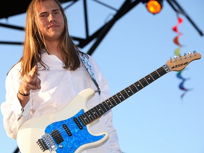 My guitarist Chris Bickley