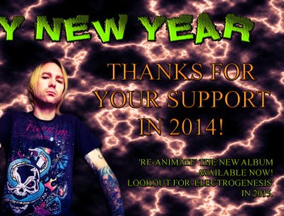 HAPPY NEW YEAR EVERYBODY! THANKS FOR YOUR SUPPORT IN 2014!
