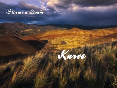 Central Wyoming...prehistoric...mystical...revered...and a Storm IS a Comin'.
