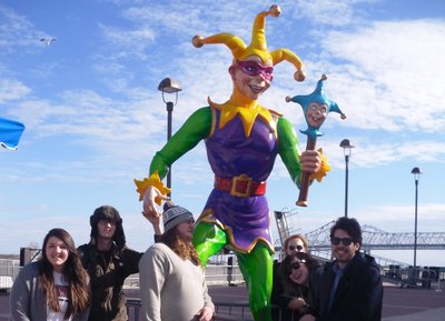 New Orleans show at The Circle Bar. Sightseeing with friends.