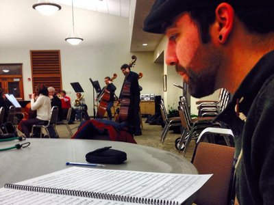 Bird Toy Rehearsal wth St. Paul Civic Orchestra - Jan 2014