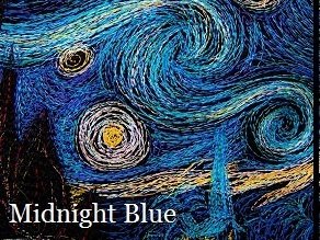 Midnight Blue. Joe Figg, Shades of Blue, 2015