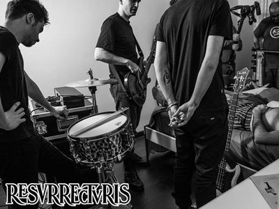 Resurrecturis on the set of The Alarm videoclip. Pic by Marilena Imbrescia
