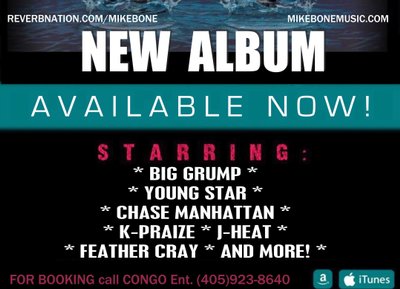 "RainDance The Album" byÂ Mike & Bone 20songs with a BONUS DubStep remix of RainDance! AvailableNOW