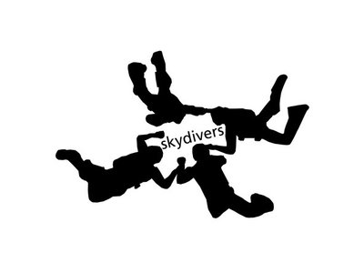 Skydivers photo