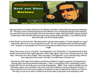 TMLB MORNING GASOLINE PHILLYCHEEZE REVIEW 