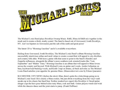 TMLB BIO VERY SHORT W/ LIVE REVIEWS