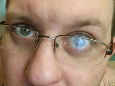 Eyes wide