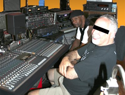 Larry Potillo and engineer Steve Talson 2010