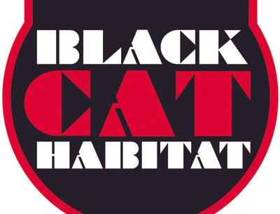 Black Cat Habitat Logo