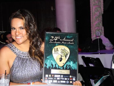 Joanna Pearl wins Hot AC Album of the Year at 2014 LA Music Awards