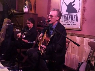 Shu and Gary at Branded Saloon
