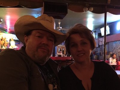 David Lear and Savannah Bleu after show