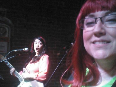 With Irene PeÃ±a on stage at The Central