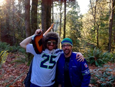In the woods, PNW-style! 