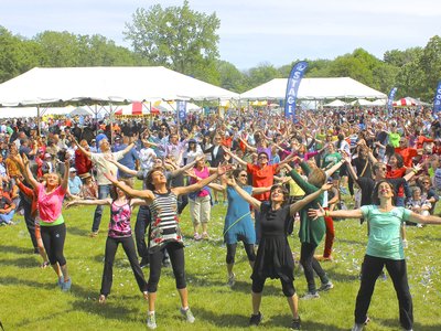 A view from Greater Chicago Jewish Festival 2014  JewishFestival.org  (Photo by Michael Heimlich)