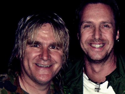 my good friend and i mike peters from the alarm and big country