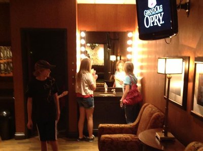 Roy Acuff dressing room