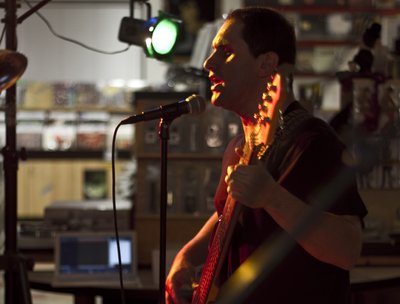 Angel belts it out.