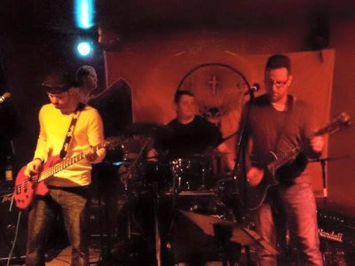 Boys in their first gig...