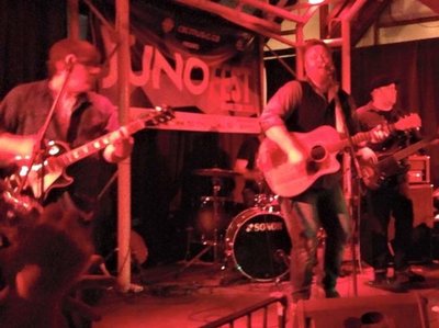 Playing with Tomi Swick for Juno Fest at Club Absinthe