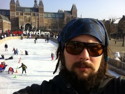 Chillin hard in Amsterdam February 2015